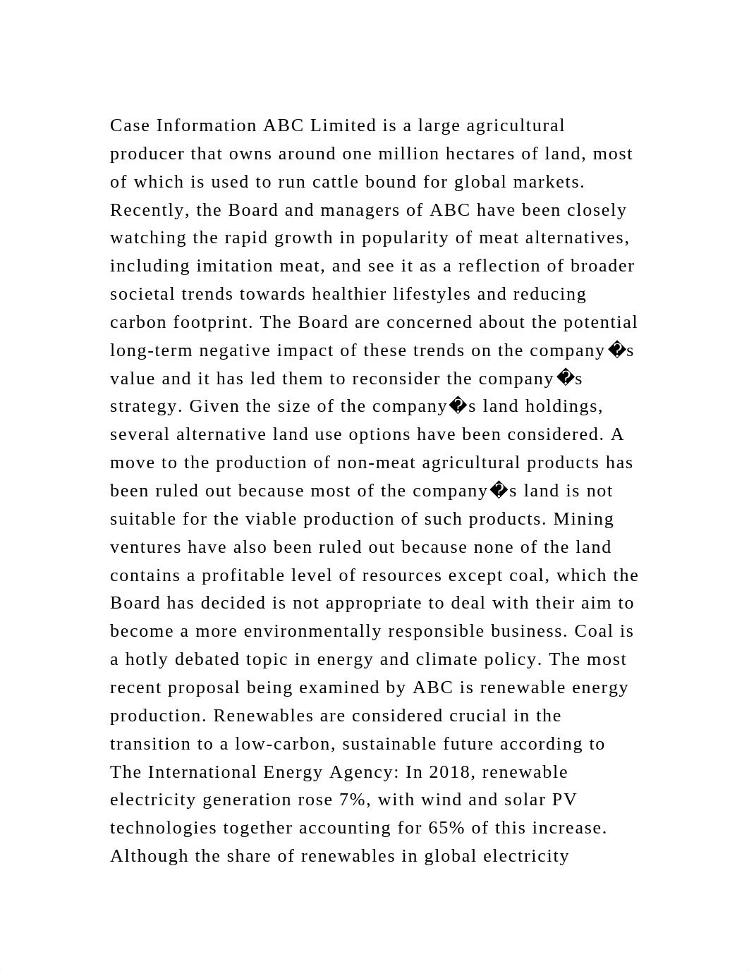 Case Information ABC Limited is a large agricultural producer that o.docx_du6pb3zso35_page2