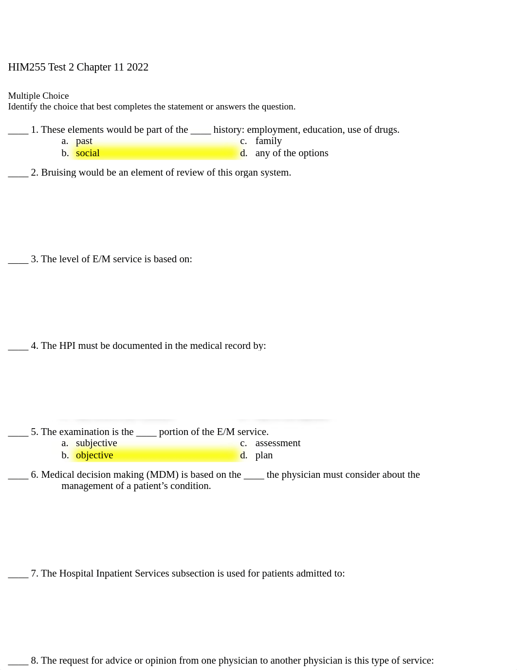 HIM255 - Test 2 Chapter 11 (1).docx_du6rcps0uk7_page1