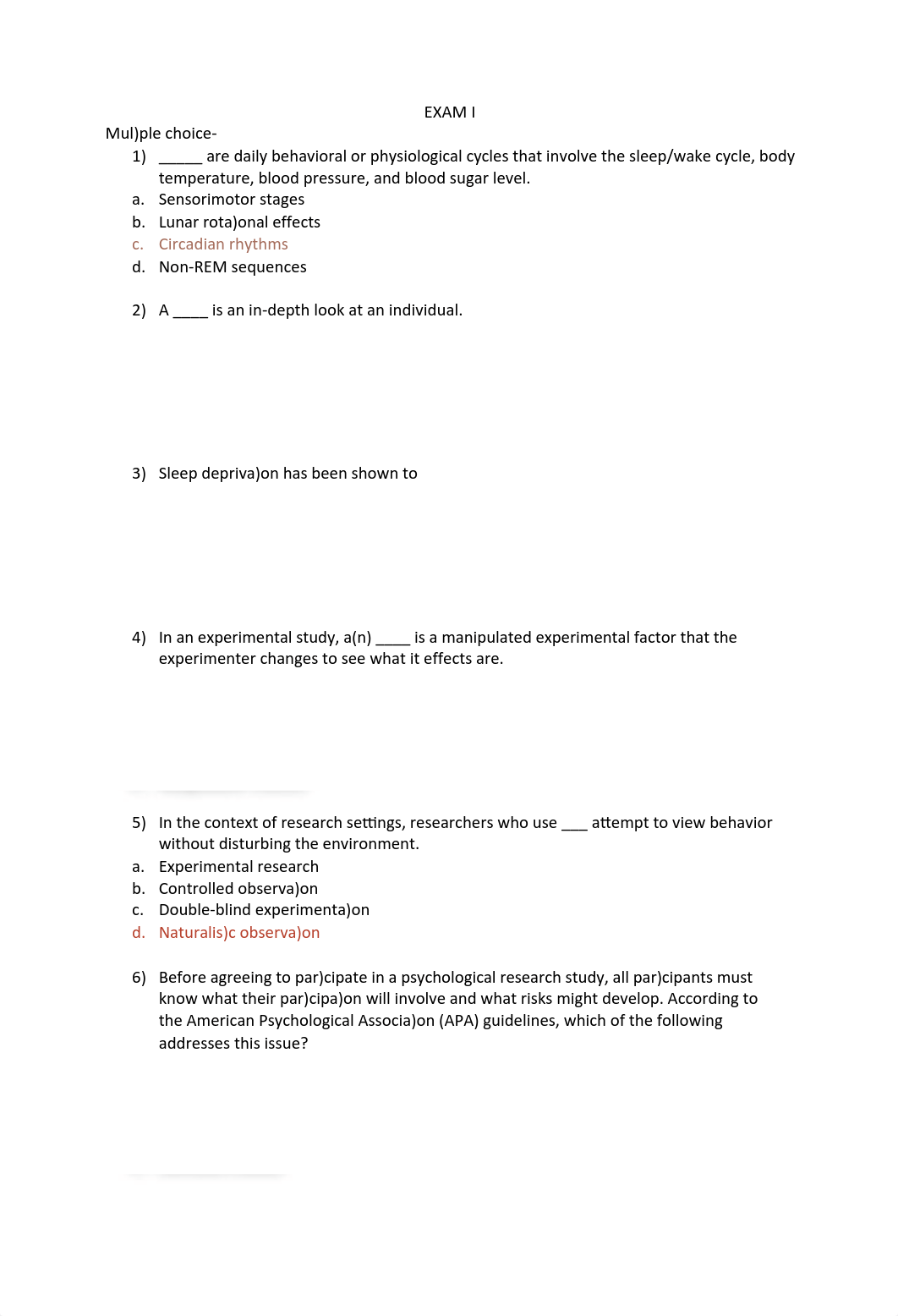 PSY 121 EXAM I 2.pdf_du6tlhy3hyf_page1