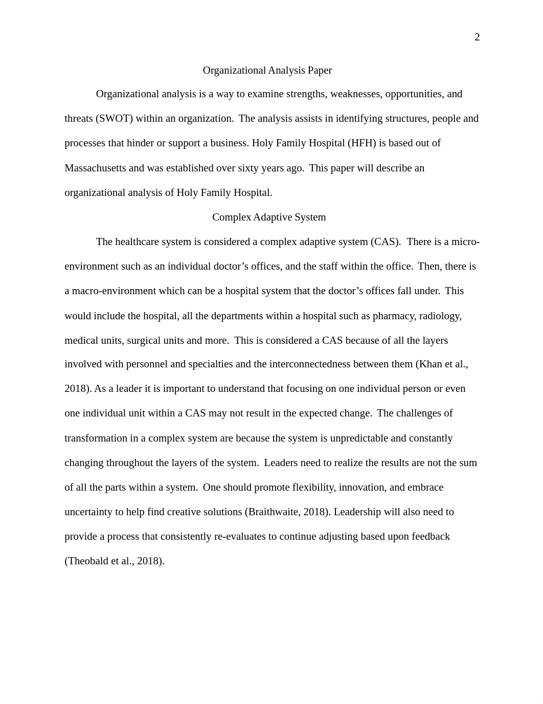 Galla-Janet-NU613-806-Organizational Analysis Paper.docx_du7058wzpk4_page2