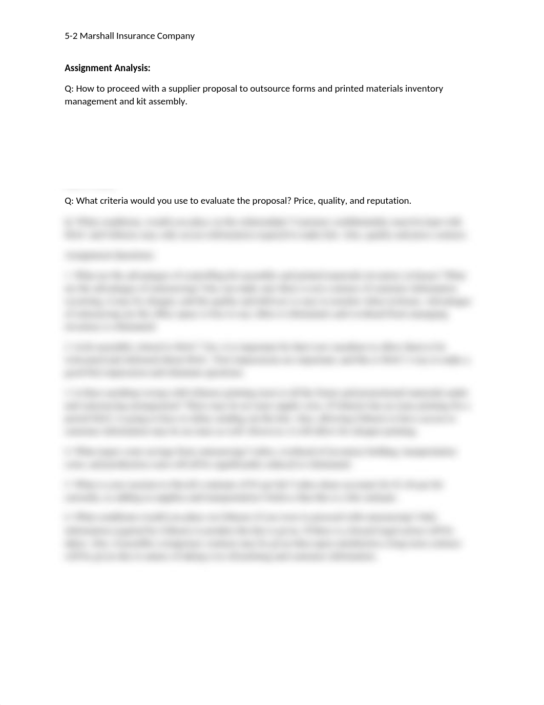 MKTG 3742 5-2 Marshall Insurance Company  Brandon Stowe.docx_du7nmwp9tbw_page1