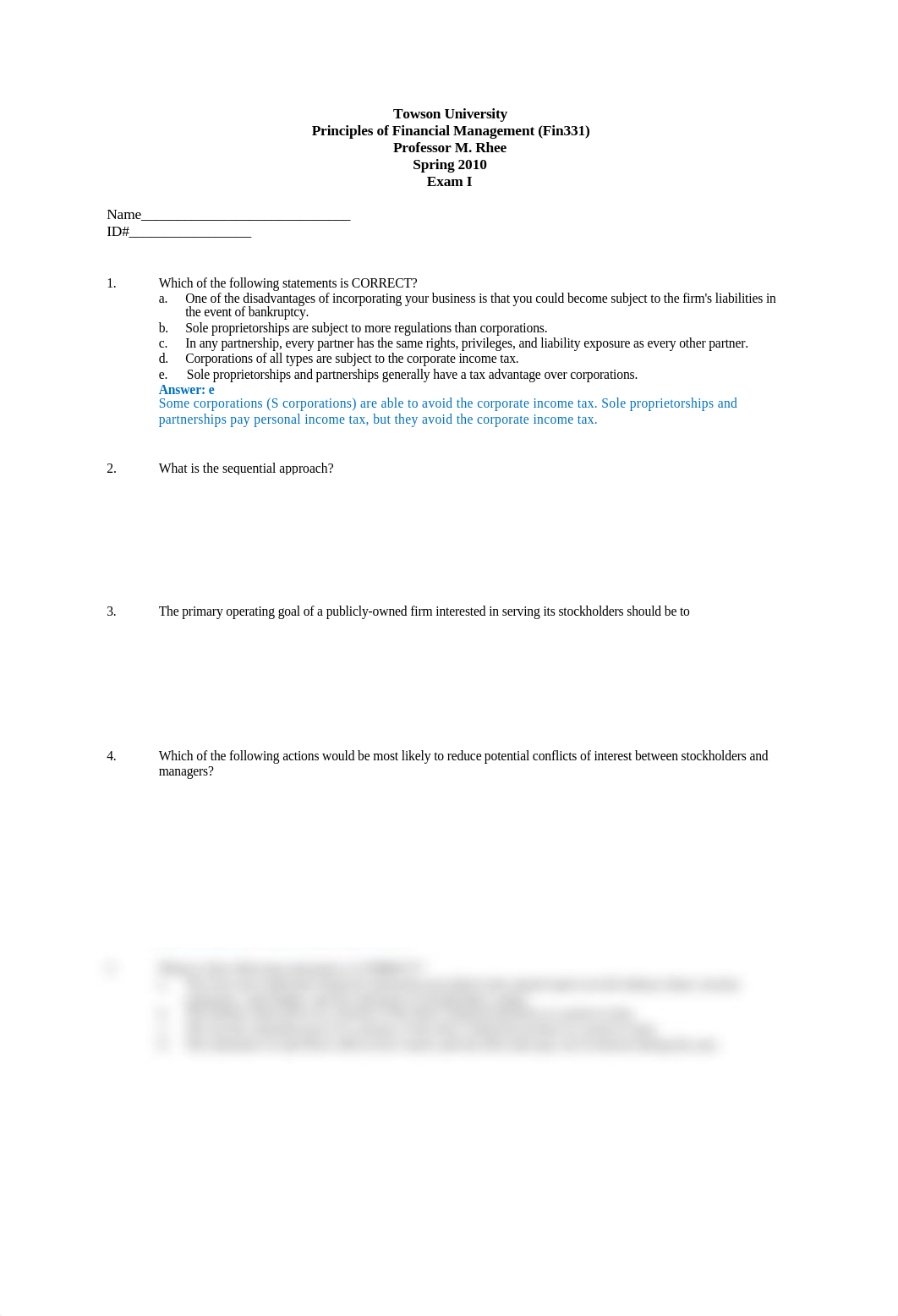 FIN_331_2010_Spring_Test_1_A_du7ofyeme2n_page1