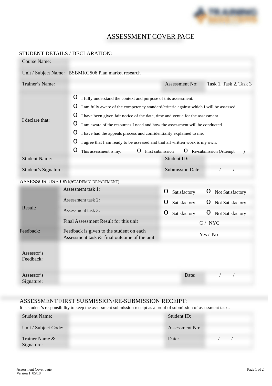 BSBMKG506 Assessment (1).pdf_du7uobdu35t_page1