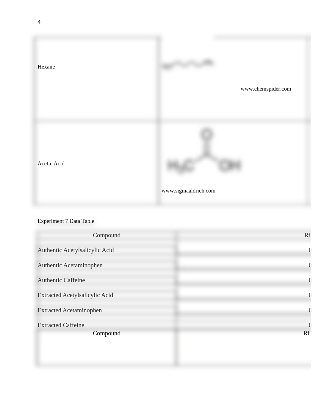 Exp 7 and 8 ochem: separation of Asprin and Excederin_du7x2ikyja6_page4