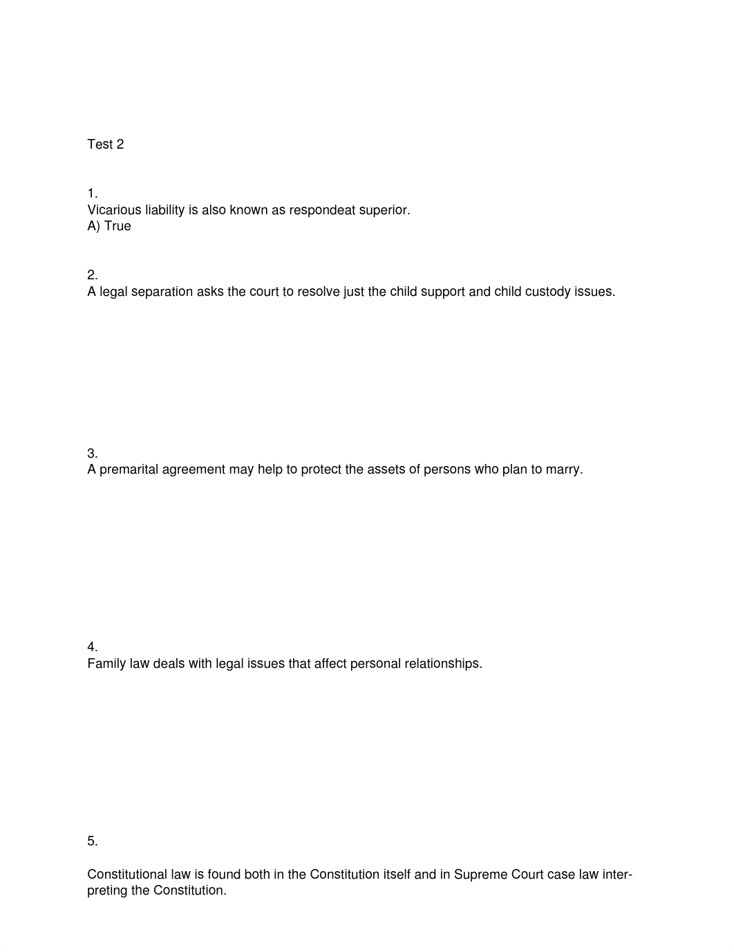 Test 2 Intro to Law_du7x6f8f6kh_page1