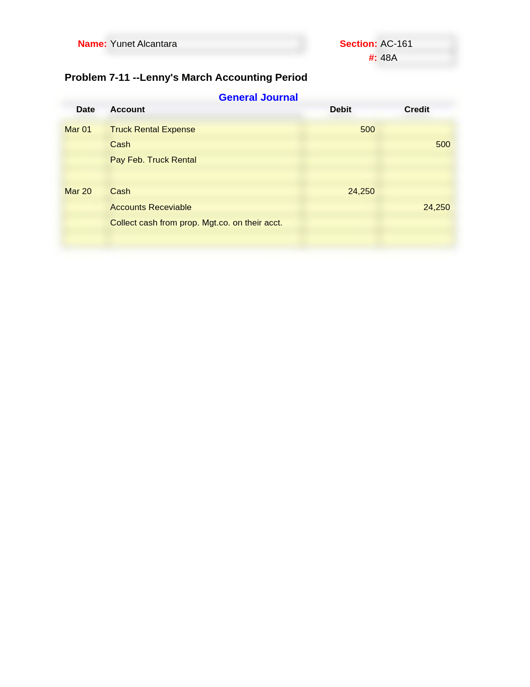 Problem 7-11 Forms Lenny's March .xls__9223372036854775807.xls_du859400vpm_page1