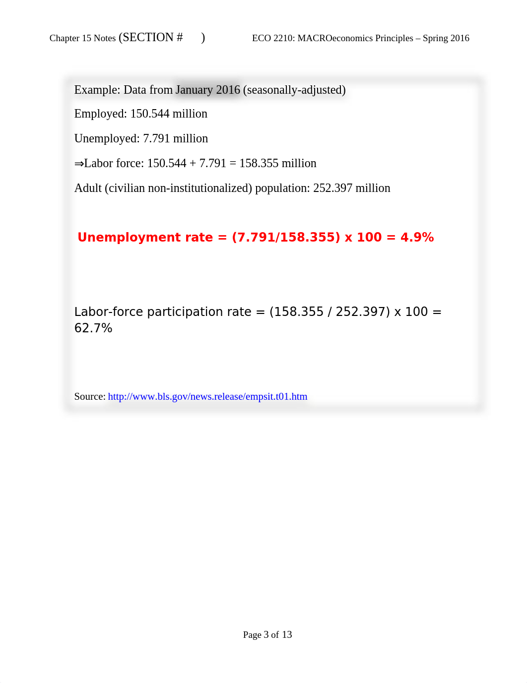 ECO 2210 MACRO - Chapter 15 In-class Notes SPRING 2016_du899o4twrg_page3