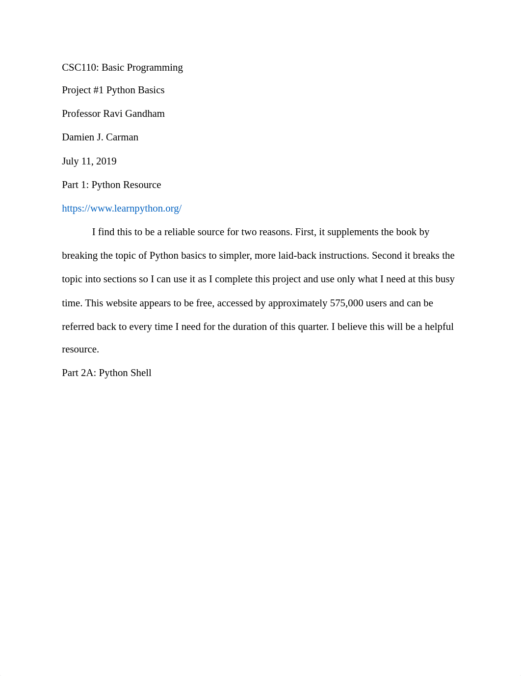 CSC110 Project #1.docx_du8ah71mv2k_page1