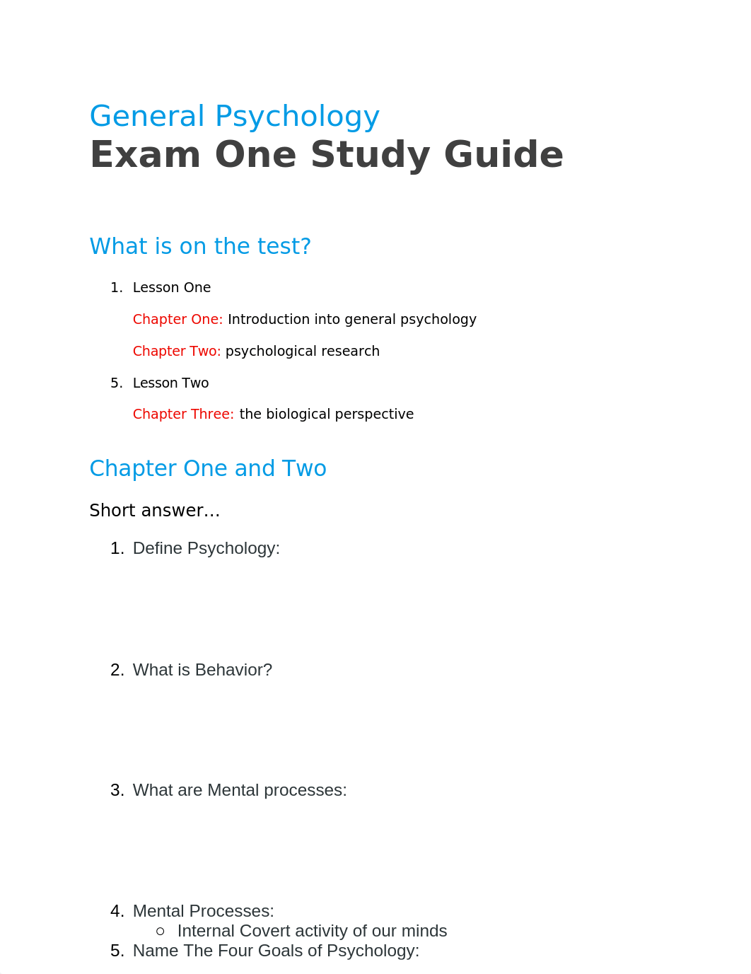 study guide exam one .docx_du8n9jglfnz_page1