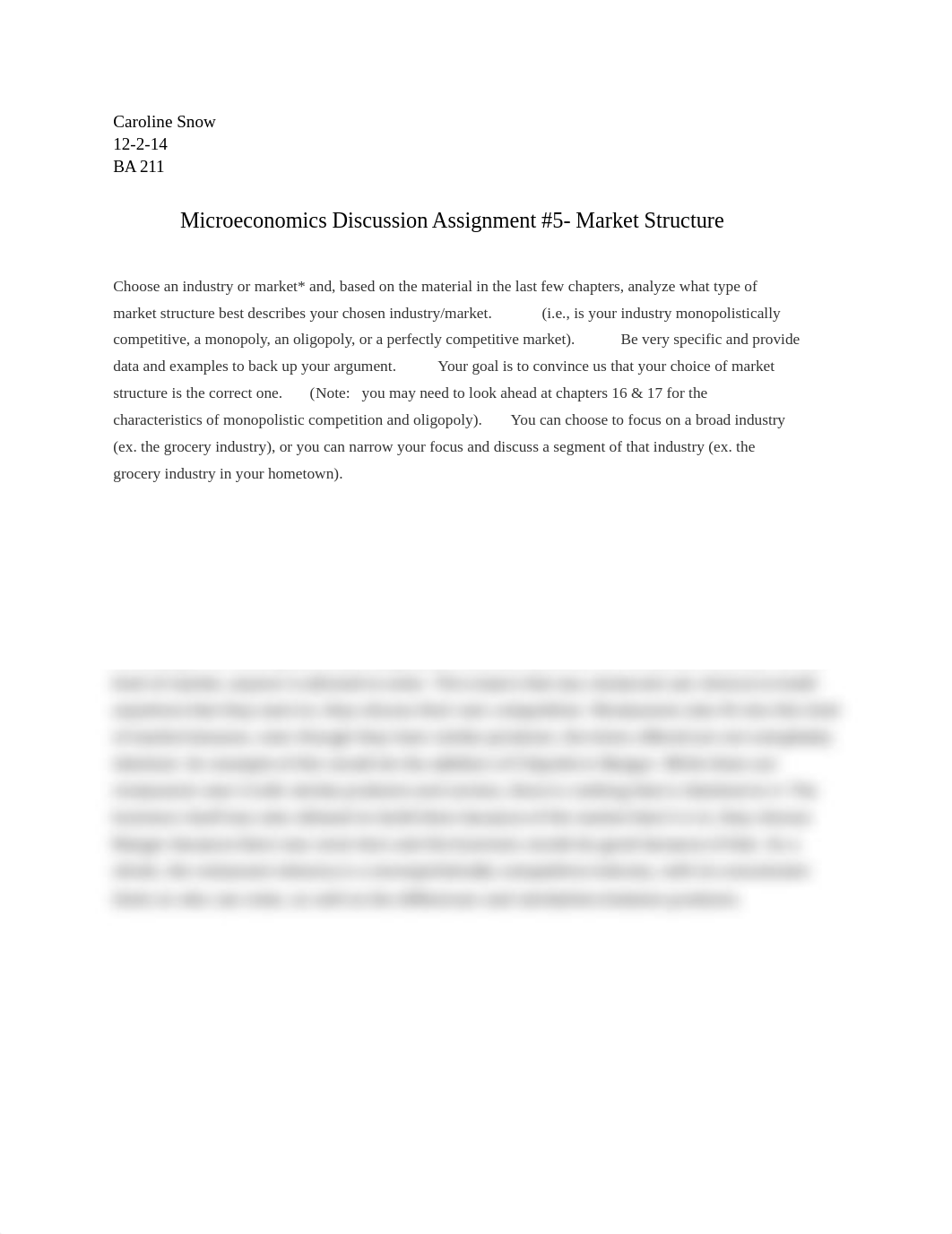 Microeconomics Discussion Assignment 5- Market Structure.docx_du8uodievqd_page1