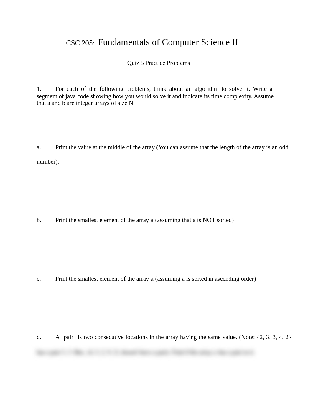 CSC205_Quiz5PracticeProblems_du911k5x7z6_page1