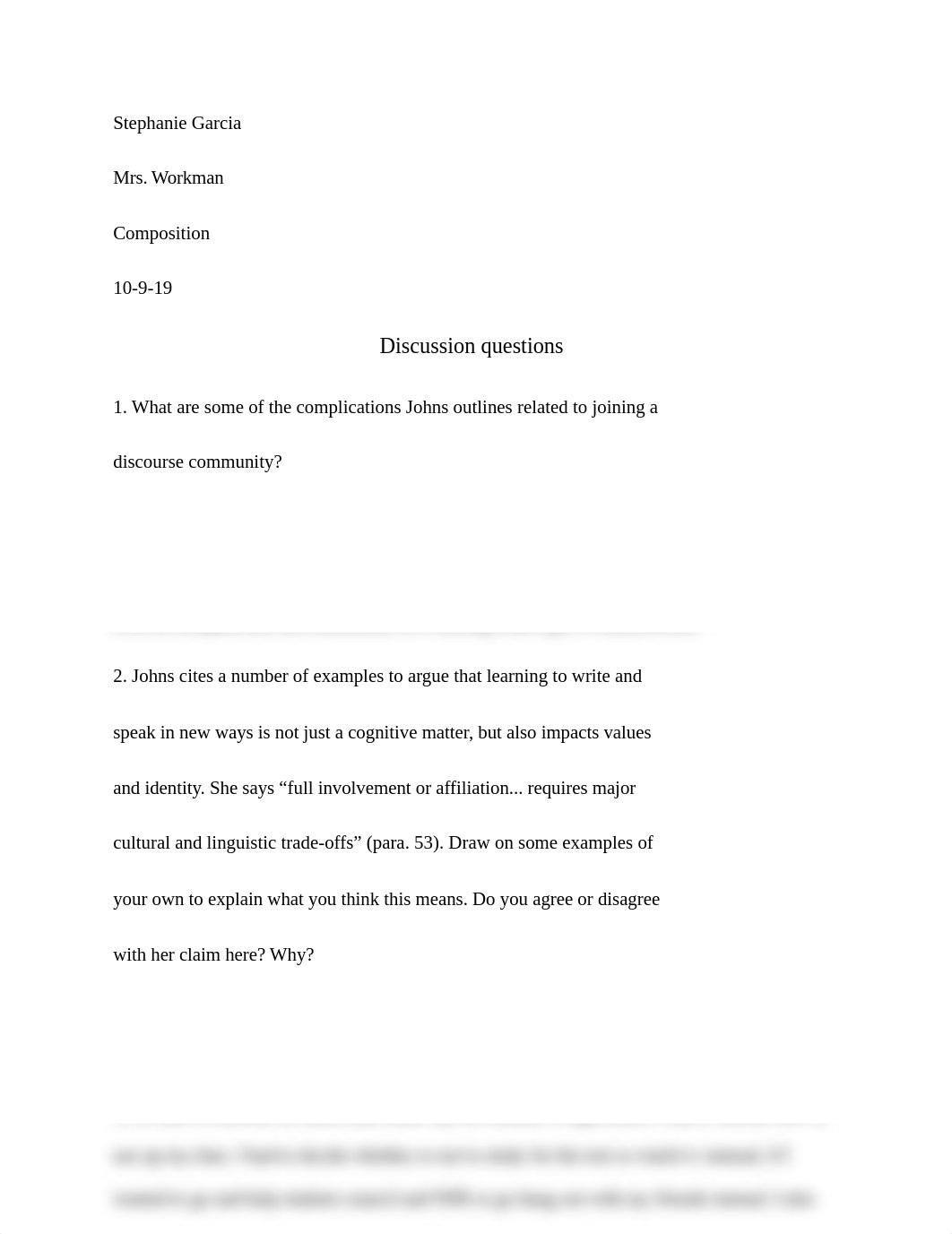 discussion questions Ann Johns.docx_du96m9emck7_page1