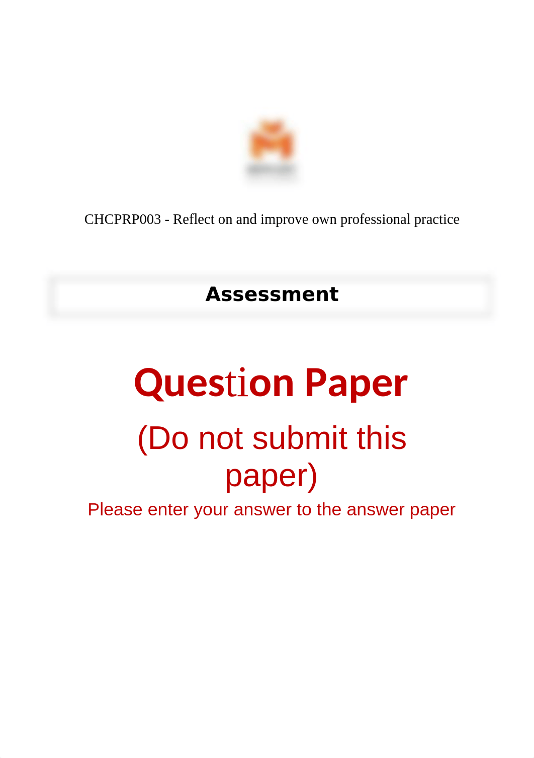 Do_not_Submit_Question_paper_CHCPRP003 Assessment MC-converted.docx_du9do0xq6kf_page1