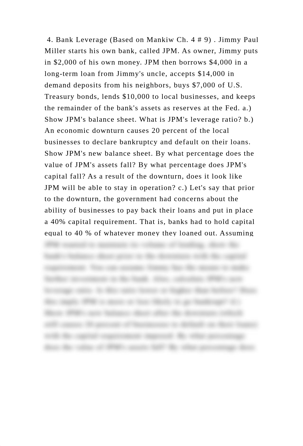 4. Bank Leverage (Based on Mankiw Ch. 4 # 9) . Jimmy Paul Miller star.docx_du9l5i5ja9b_page2