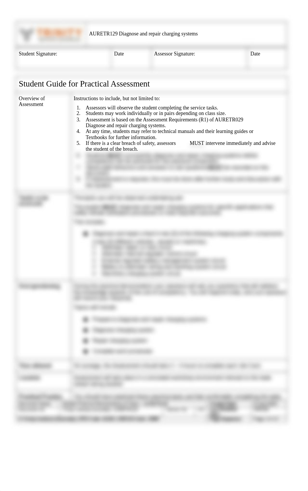 AURETR129_Assessment 2_Practical Demonstration Task_V3.docx_du9lm1i1bft_page2