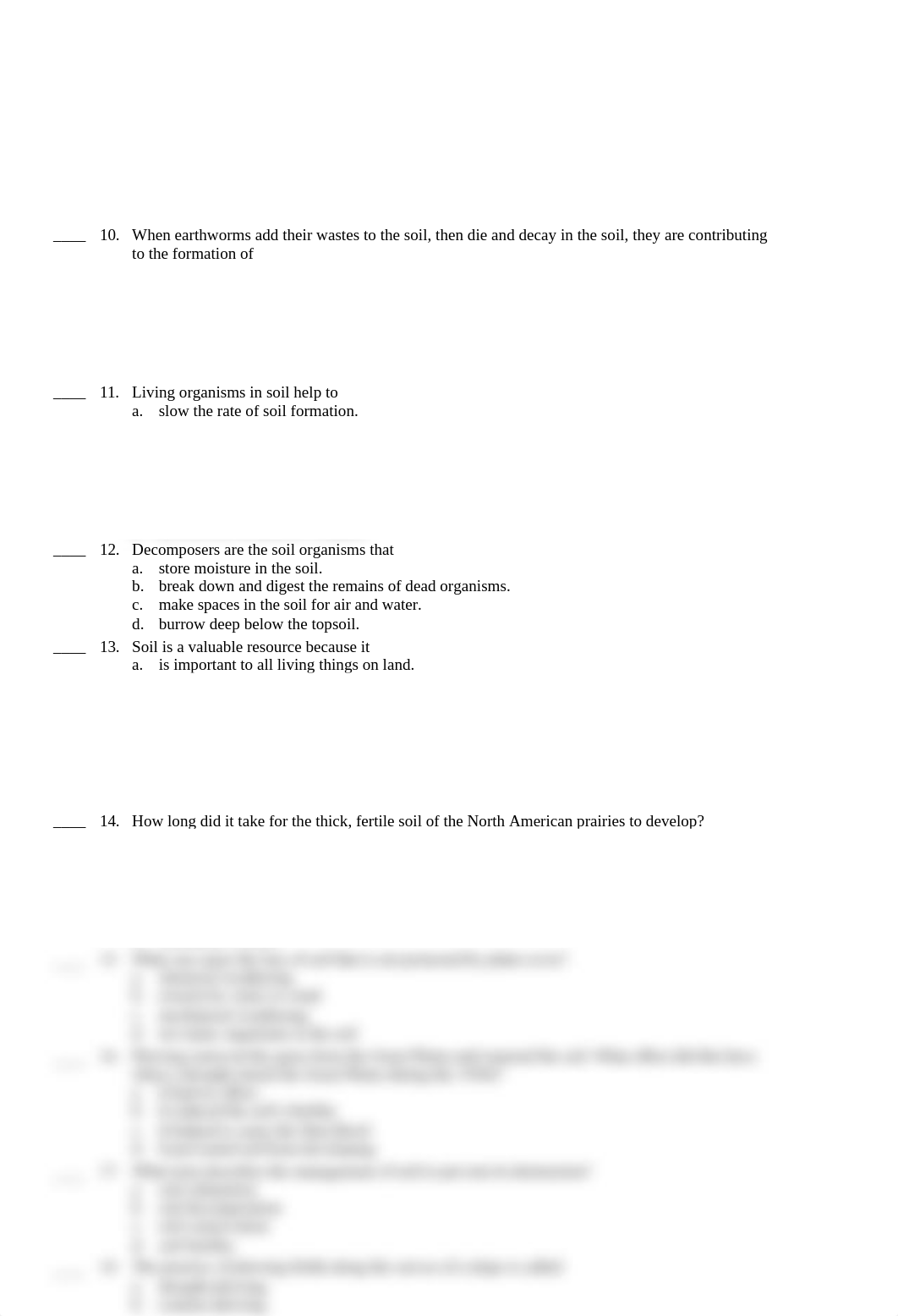 Ch 2 Weathering and Soil Formation Sample Test.doc_du9tl17n47z_page2