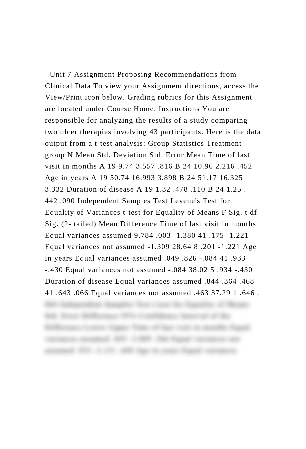 Unit 7 Assignment Proposing Recommendations from Clinical Data .docx_dua0uds9p9v_page2