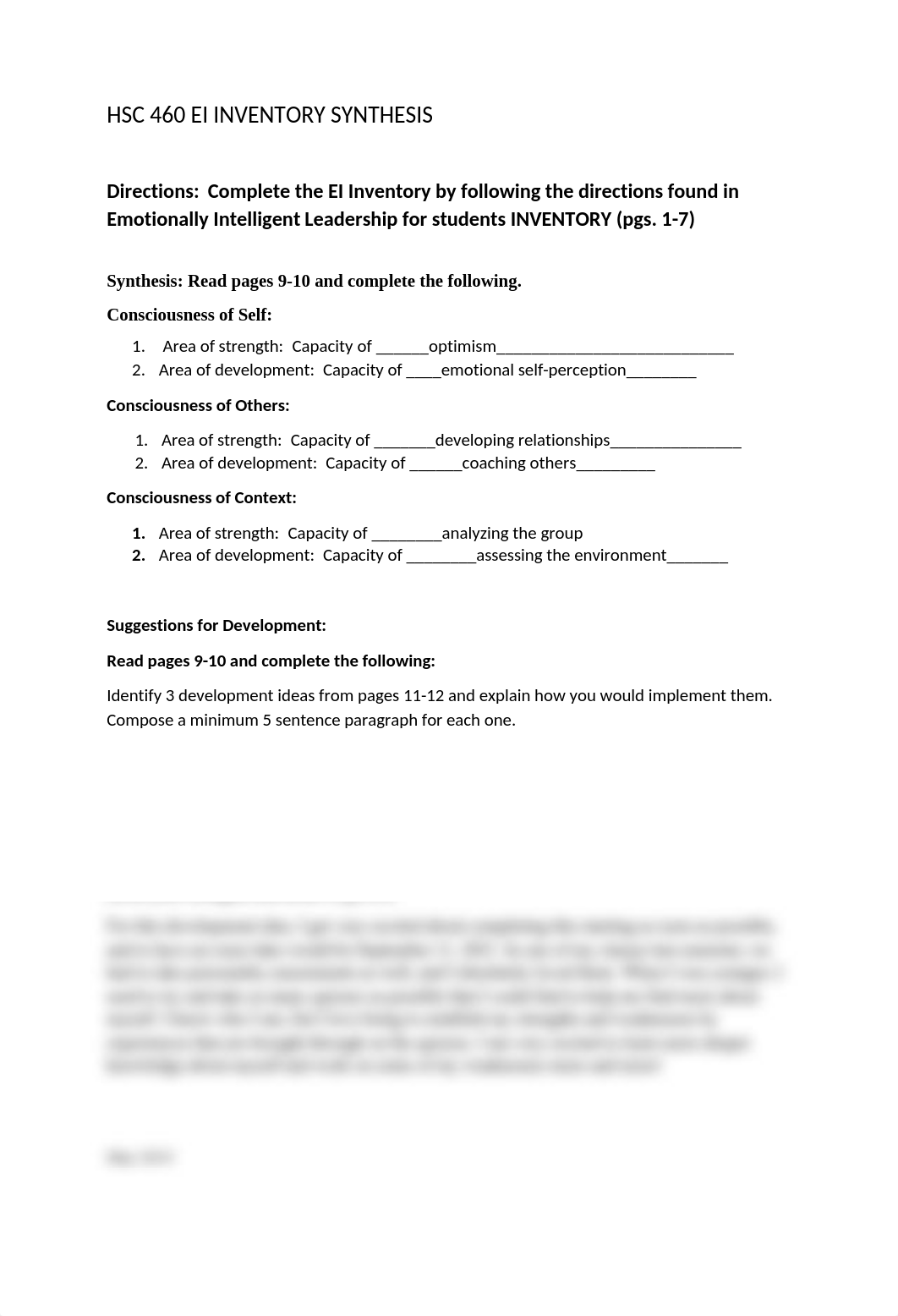 HSC 460 EI INVENTORY SYNTHESIS Assessment.docx_dua1dsrmmfj_page1