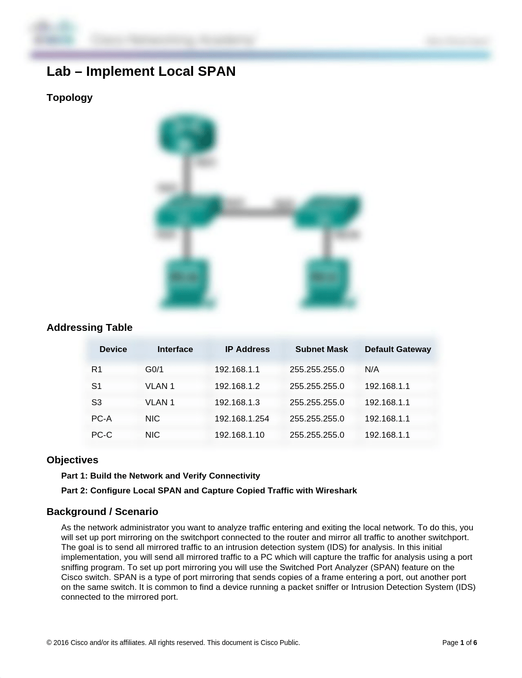 4.8.2.2 Lab - Implement Local SPAN.pdf_duaanlcg46s_page1