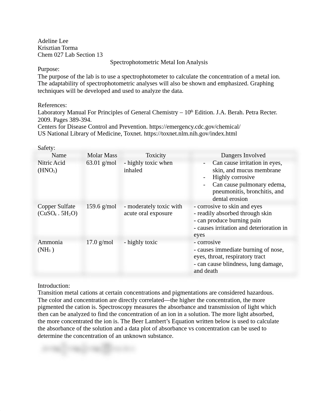 Chem 027 Lab 35 Full Lab Writeup.docx_duae3dmo142_page1