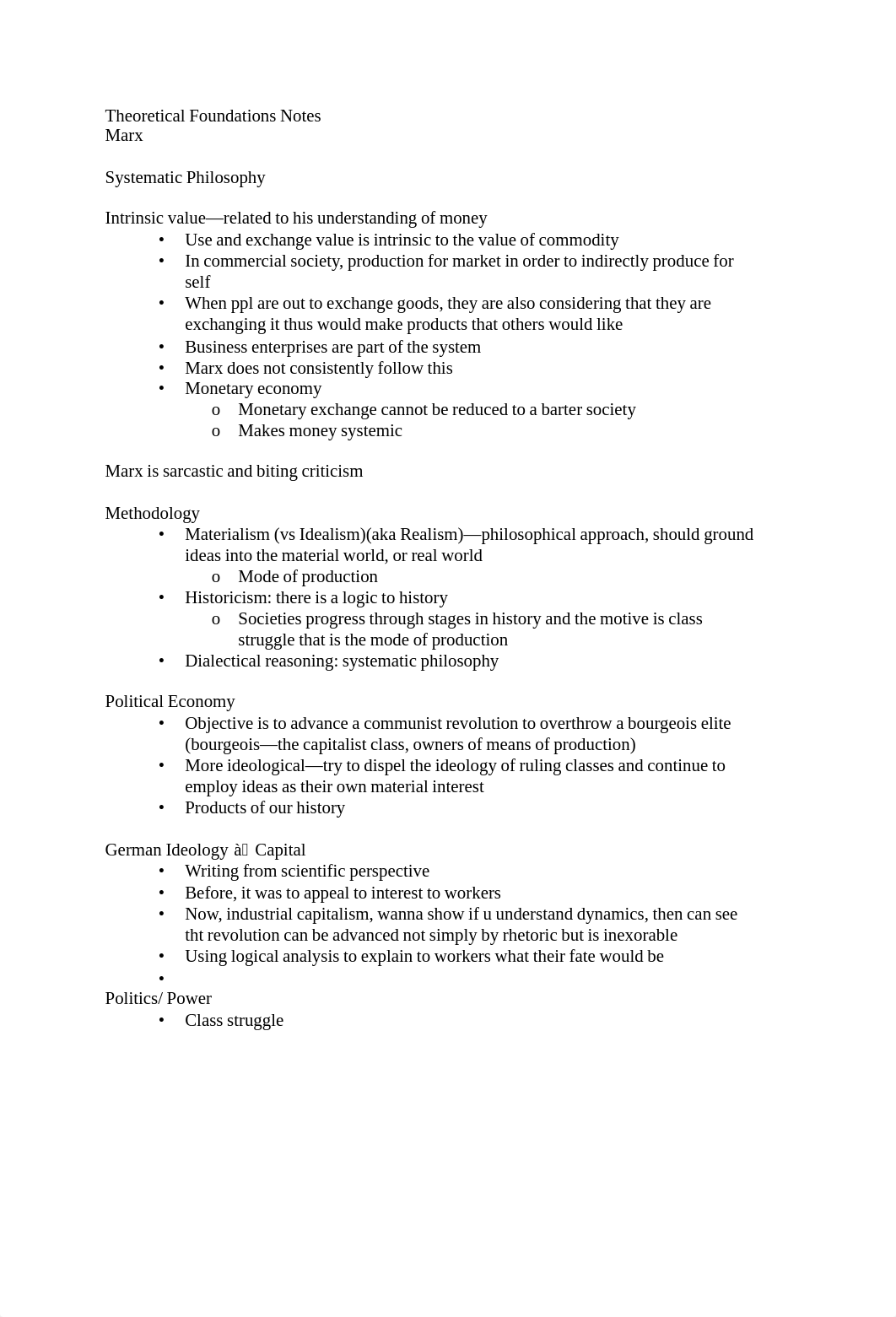 Theoretical Foundations Notes Marx_duahffpjtn1_page1