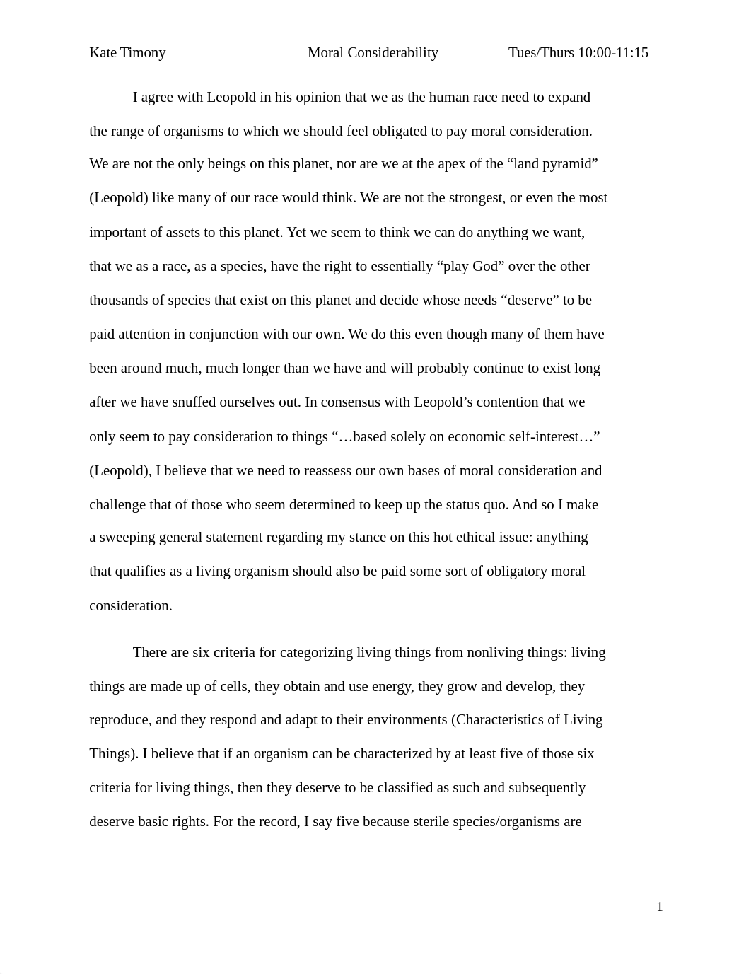 Good Life Moral Consideration Essay_duallngatsf_page1