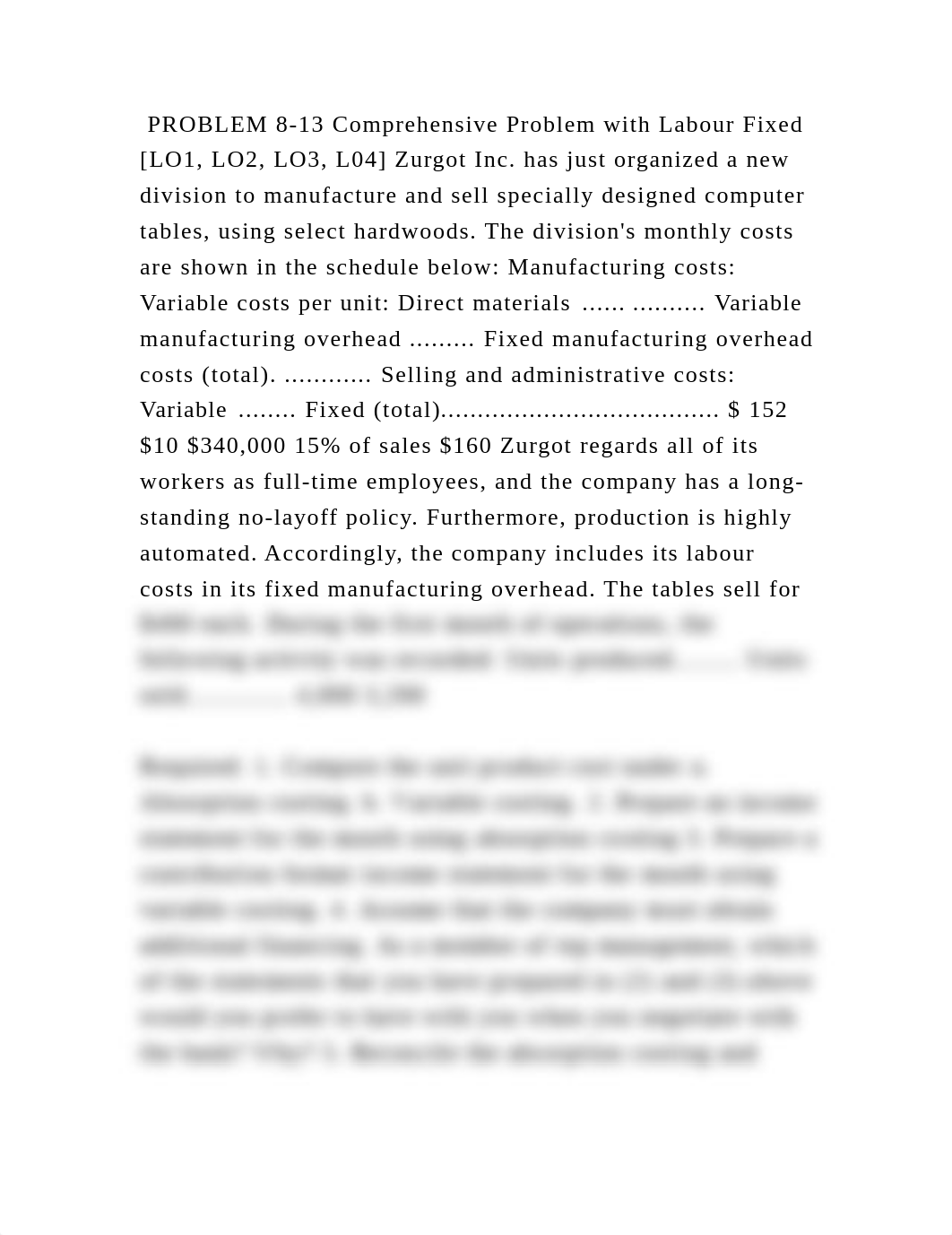 PROBLEM 8-13 Comprehensive Problem with Labour Fixed [LO1, LO2, LO3, .docx_dub08y2uq9c_page2