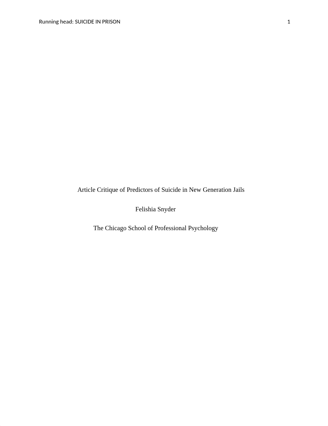 Article Critique of Predictors of Suicide in New Generation Jails.docx_dub25xsumck_page1