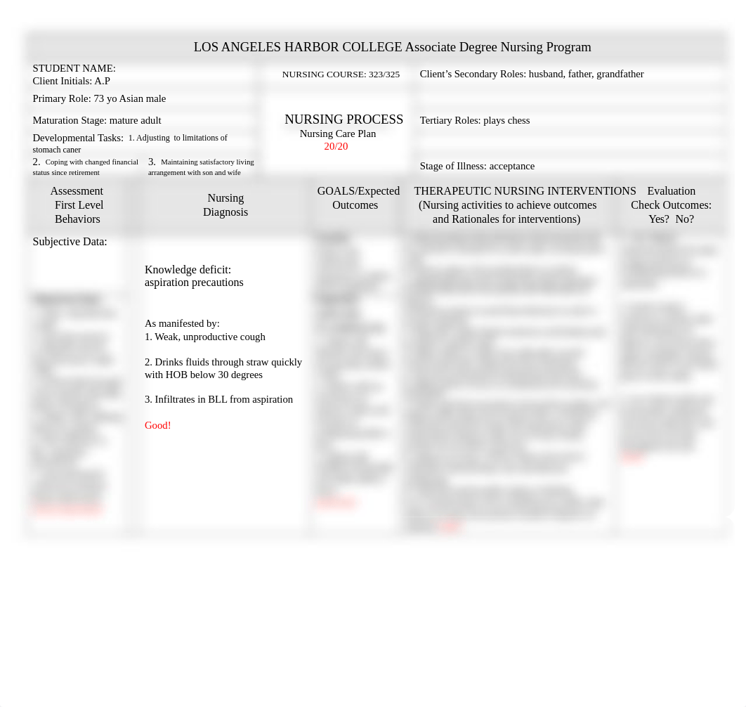 CORRECTED TEACHING Knowledge deficit aspiration precautions.docx_dub83u2jh6t_page1