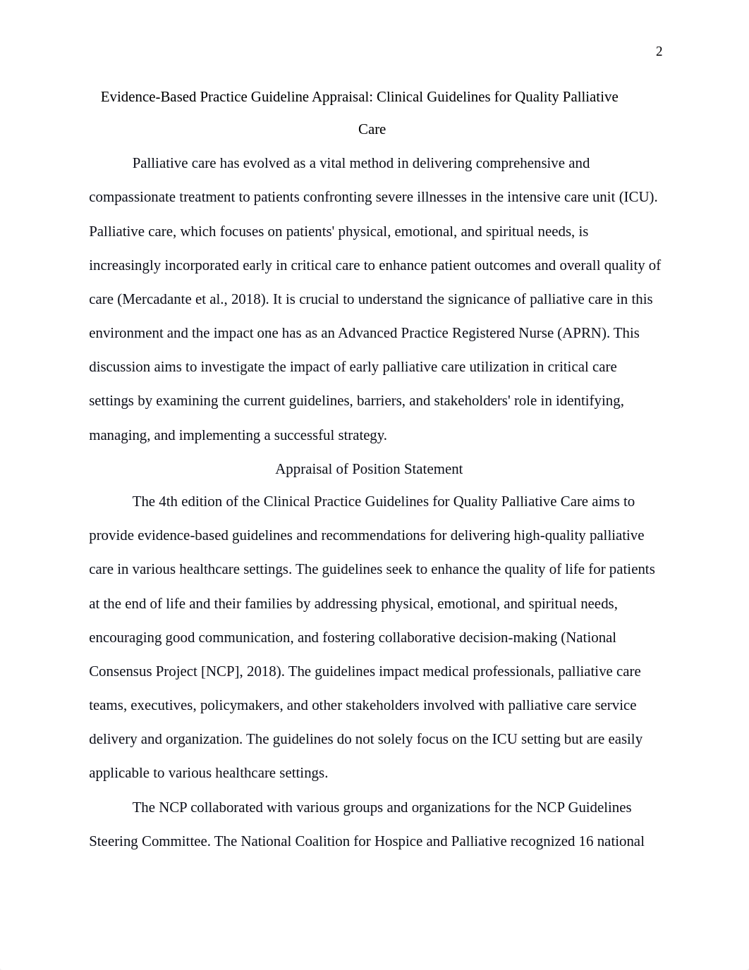 NU 608-803 Ward, Kaci EBP Guideline:Position Statement Paper.docx_dubh767i3bc_page2