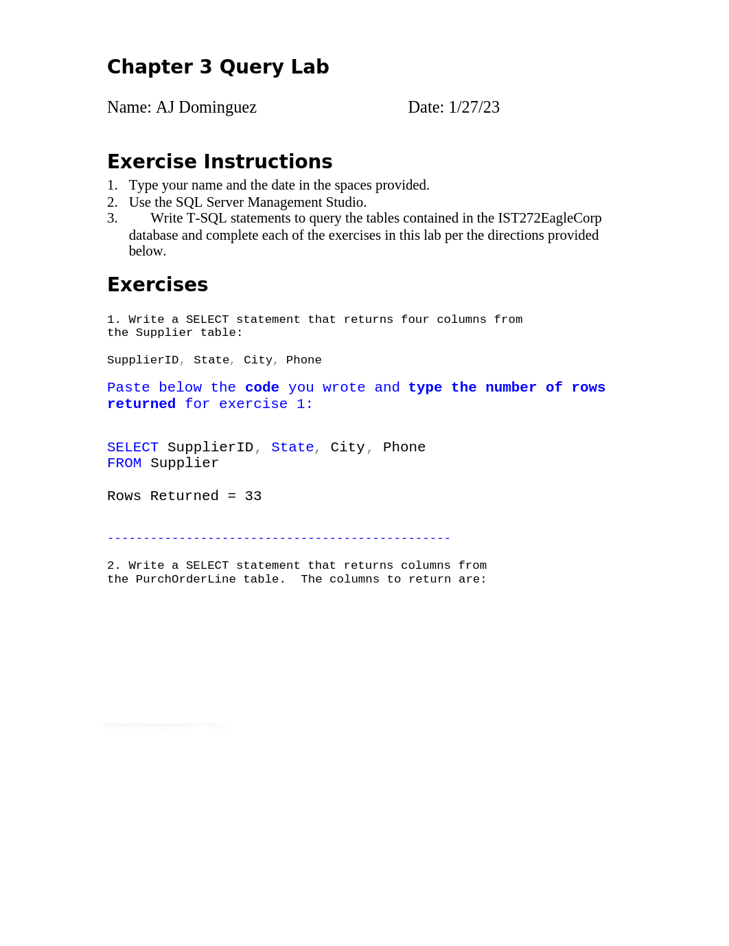 Chapter 3 Lab - Retrieving Data From A Single Table.docx_dubjxk8mwmu_page1