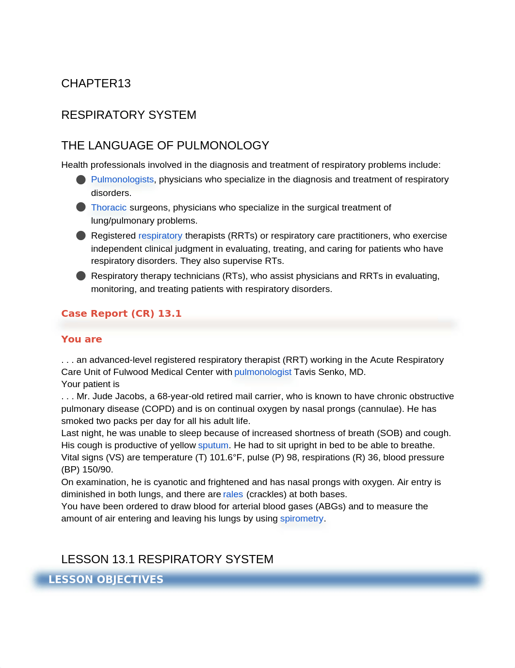 CHAPTER 13 RESPIRATORY SYSTEM, LANGUAGE OF PULMONOLOGY.docx_dubpp999f83_page1