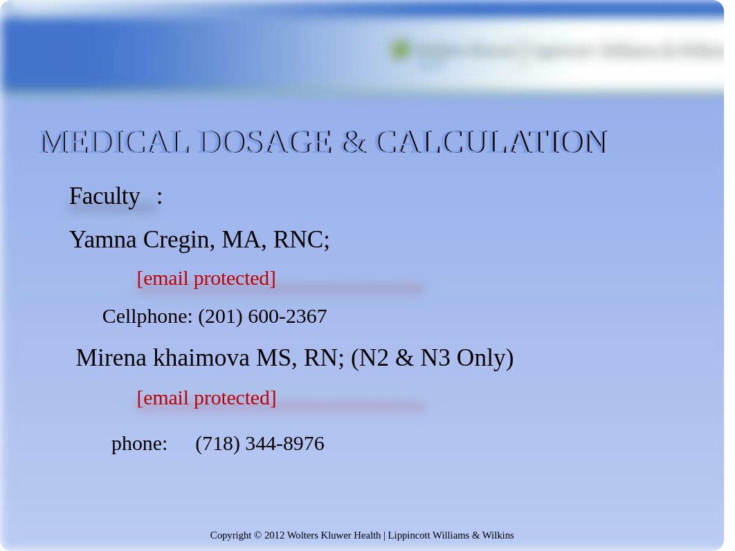 Week 1 Medical Dosage and Calculation 2019 STUDENT.pptx_dubxr8nhy65_page1