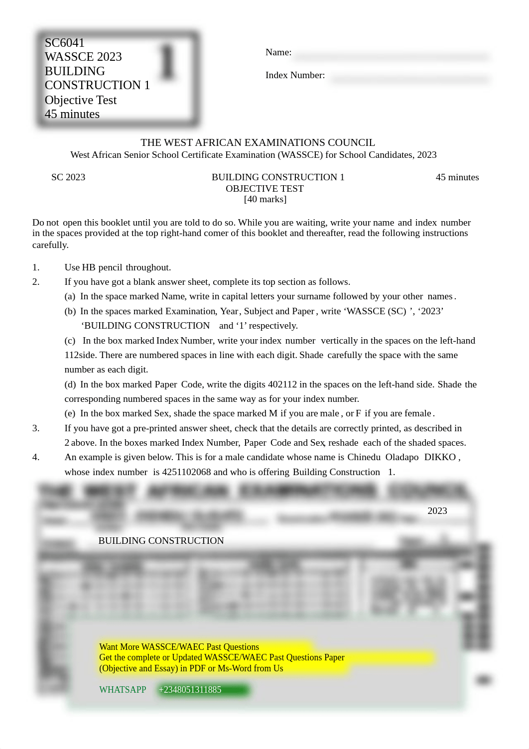 WAEC Past Questions on Building Construction.pdf_dubza91998y_page1