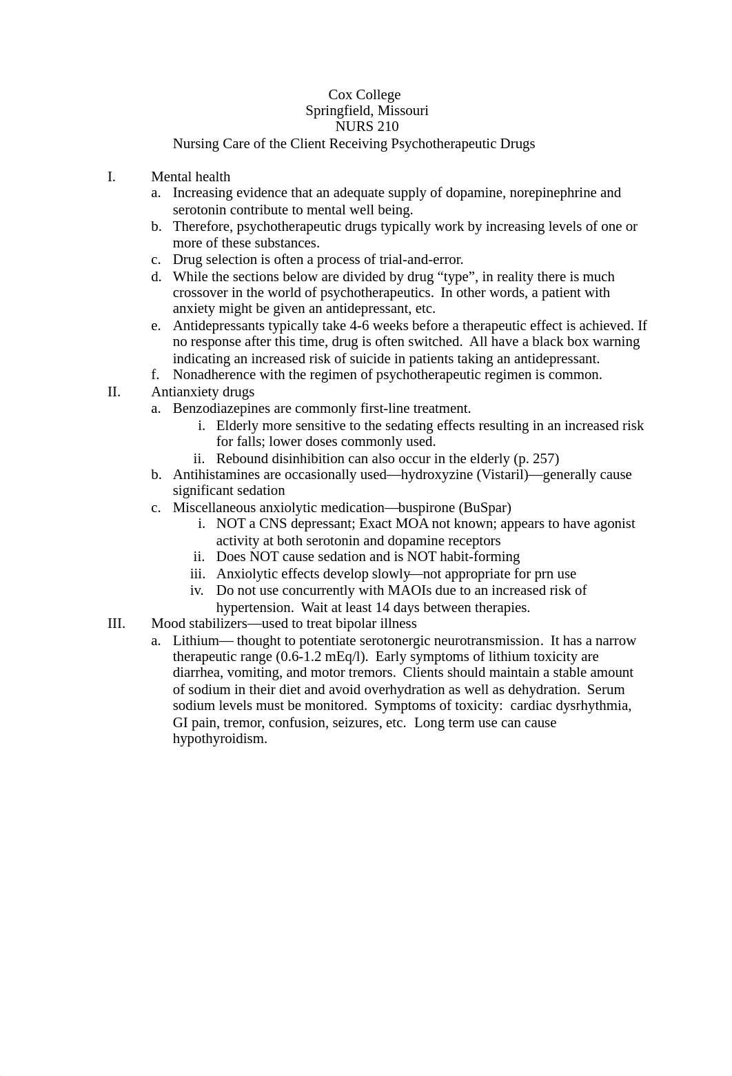 Nursing Care of the Client Receiving Psychotherapeutics--NURS 210 (1)_duc1derlve5_page1