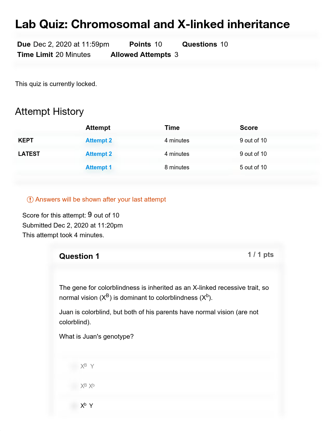 Lab Quiz_ Chromosomal and X-linked inheritance _ CG 2020 FALL-BIO156 .pdf_duc8goibzrw_page1