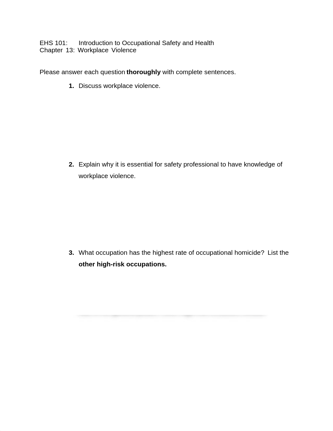 EHS 101 Chapter 13 Workplace Violence.docx_ducob062vsv_page1