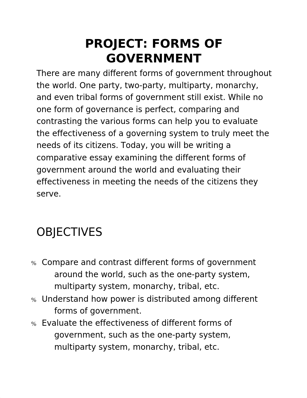 Instructions to Forms of Government Project.rtf_ducpoaf70pu_page1