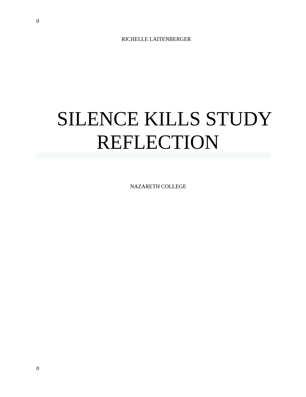 Silence Kills Reflection.docx_ducvokanfsa_page1