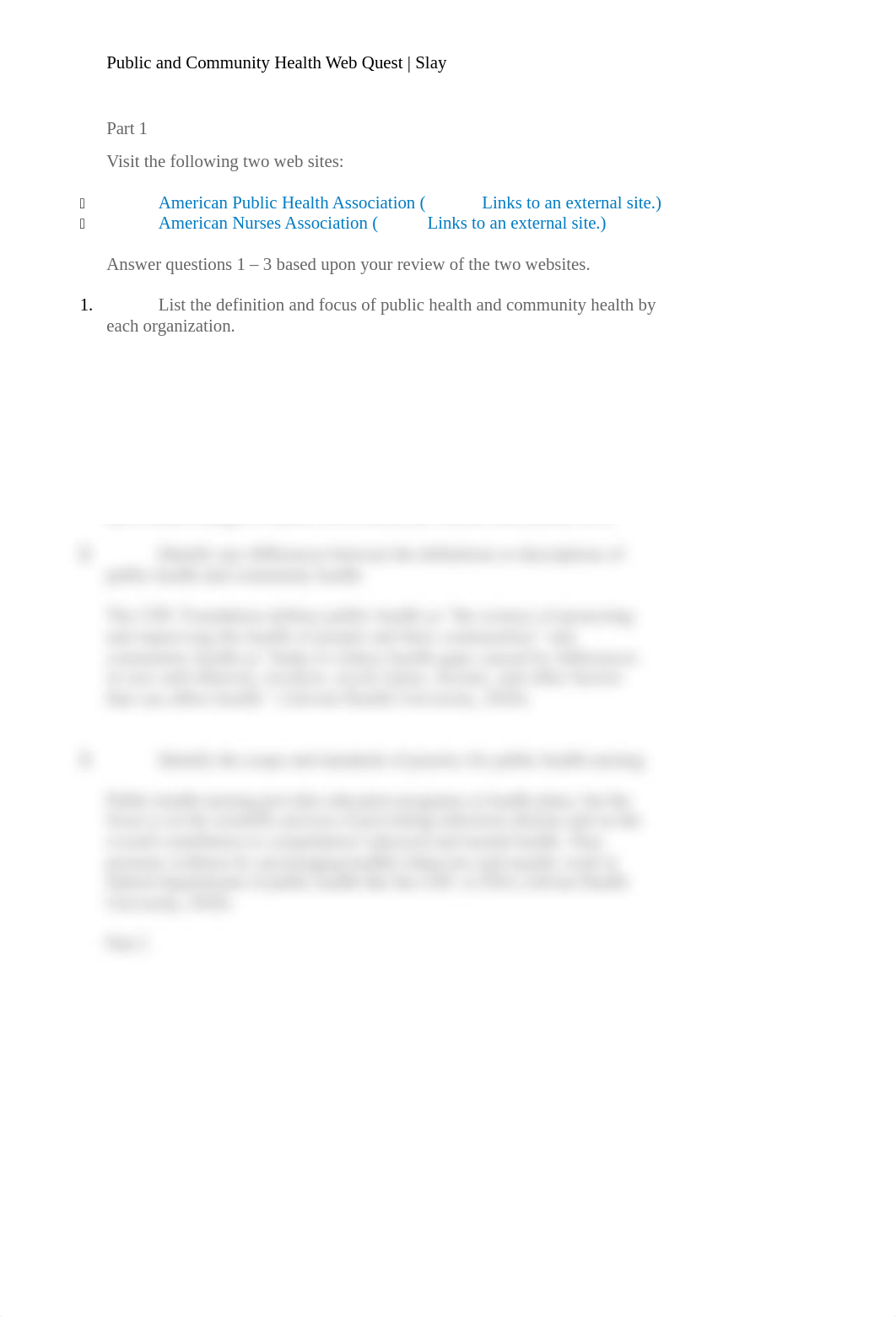 Public and Community Health Web Quest - Slay.docx_dud7pvpgh1y_page1