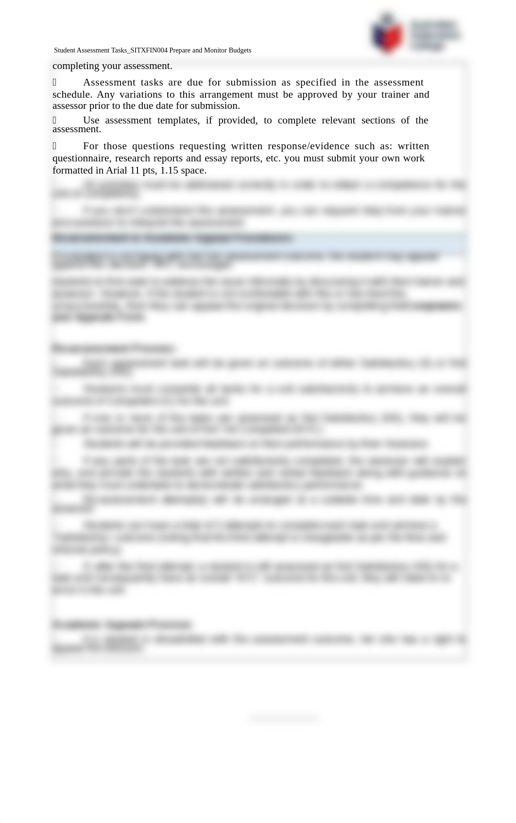 SITXFIN004 Student Assessment Tasks_V1.31.docx_dudqgdm7b2h_page3