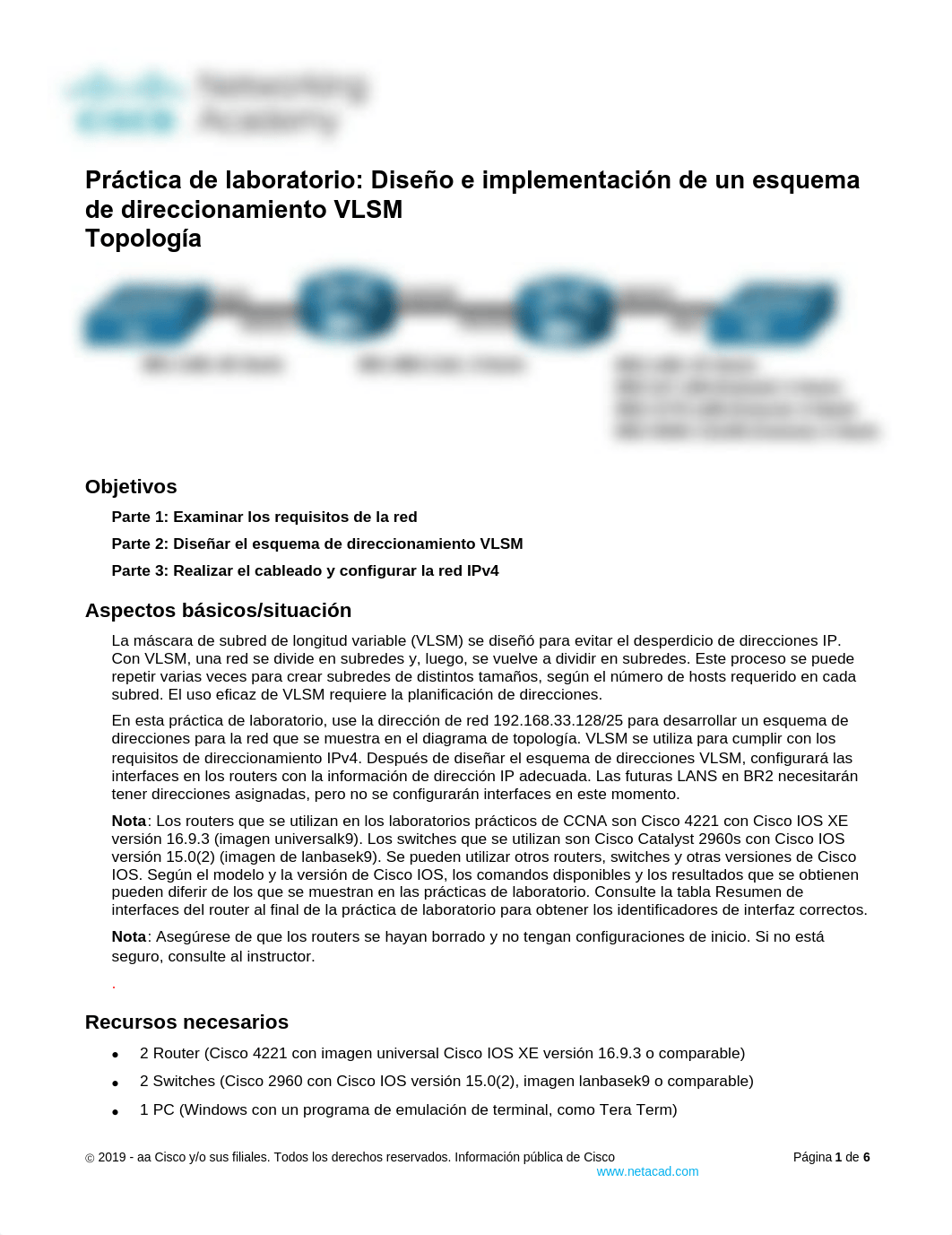 11.10.2 Lab - Design and Implement a VLSM Addressing Scheme.docx REALIZADO.pdf_dudql9yqykg_page1