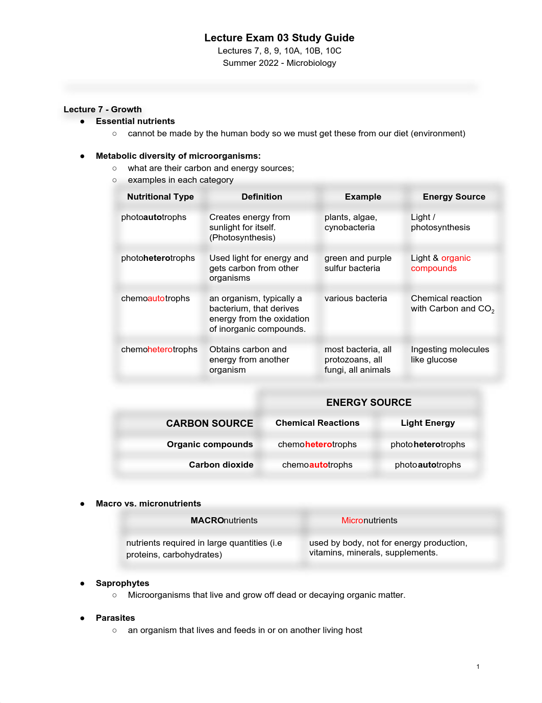 BIO 004_ Lecture Exam 03 Study Guide - Lectures 7, 8, 9, 10A, 10B, 10C.pdf_dudtlsaxls7_page1