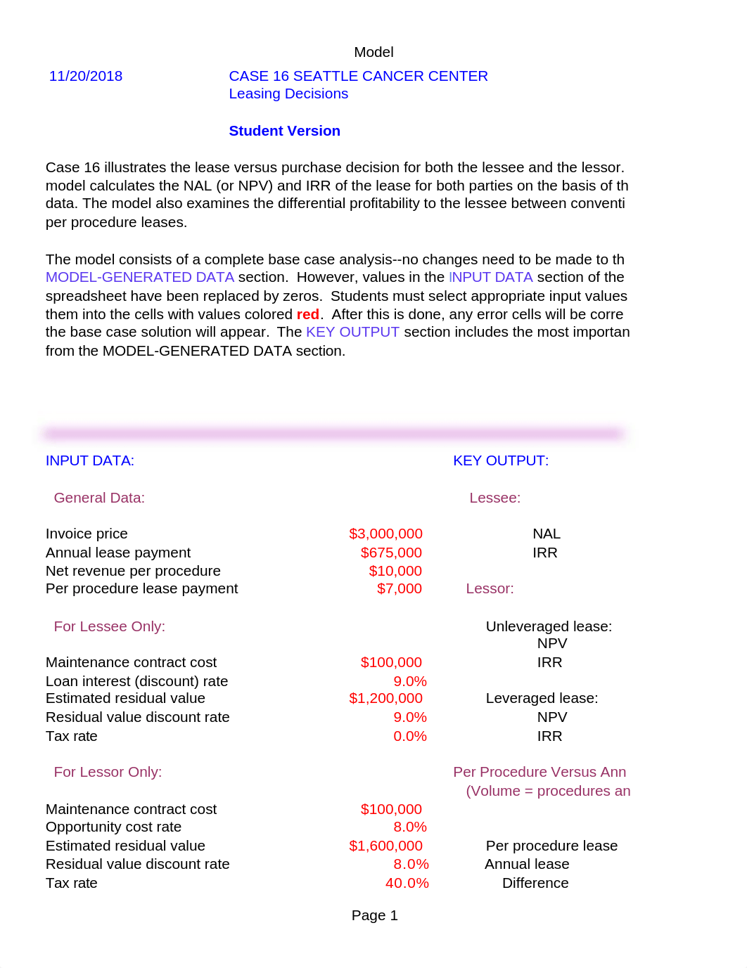 Case 16 Seattle Cancer Center - Student Questions - 6th Edition(1).xlsx_due1ehwibxs_page1