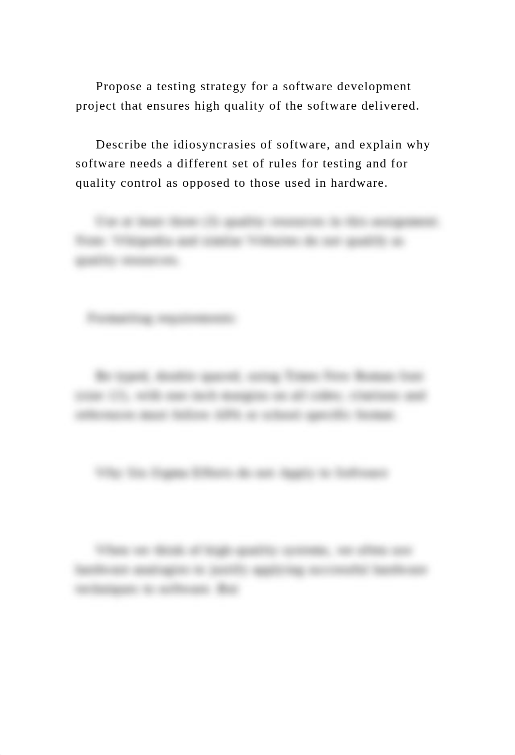 Read "Why Six-Sigma Efforts Do Not Apply to Software" .docx_duel4jrifwn_page3