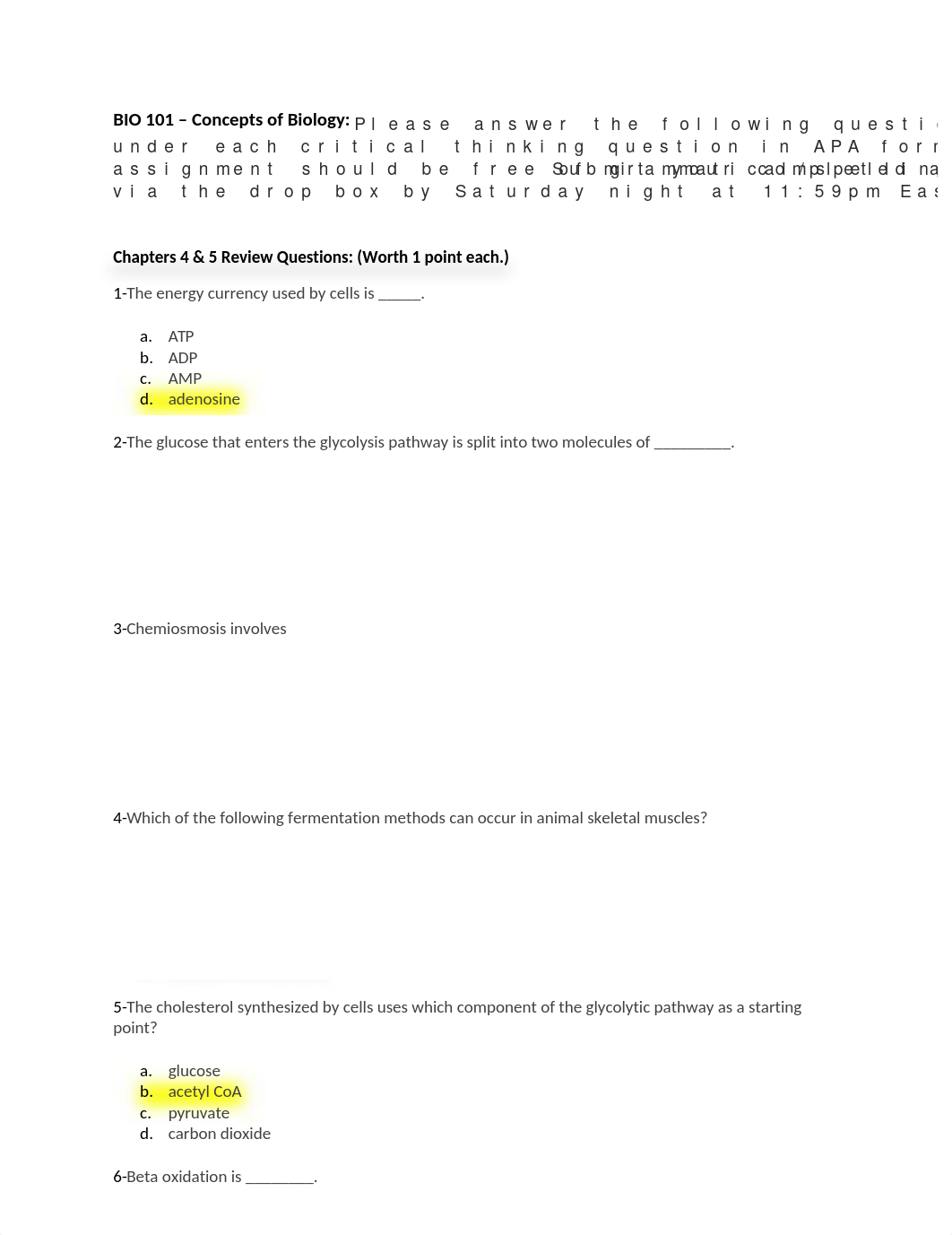 Concepts of Biology Chapters 4 & 5 Assignment.docx_duf3hj89jbd_page1