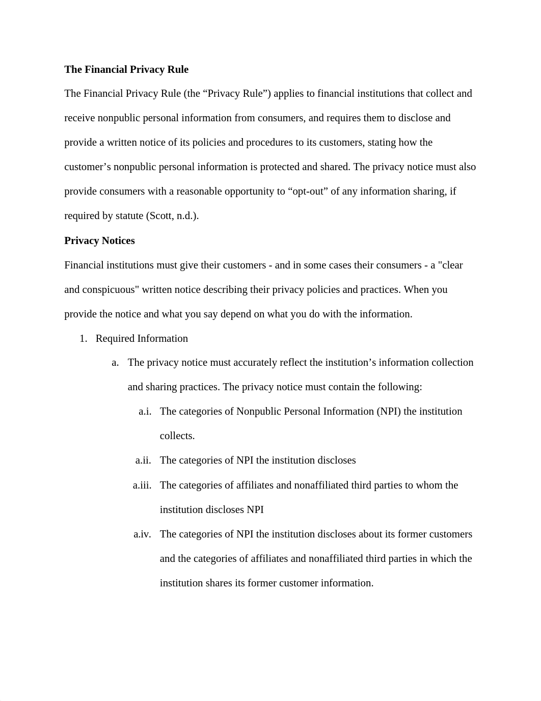 Unit 5 Lab 5 - Define a Process for Gathering Information Pertaining to a GLBA Compliance Audit_dufpmtrxr0o_page2