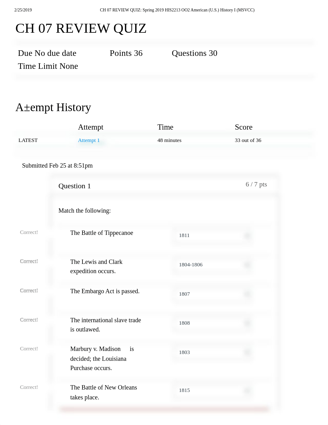 CH 07 REVIEW QUIZ_ Spring 2019 HIS2213 OO2 American (U.S.) History I (MSVCC).pdf_dufquqmtdgz_page1