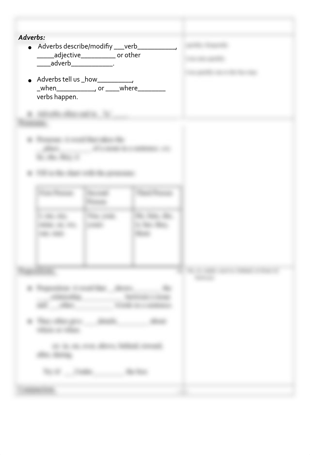 Copy of Parts of Speech Note Taker_dufuizie145_page2