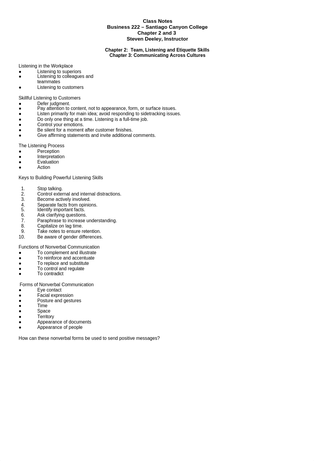 BUS222 Notes Chapter 2 and 3.doc_dufw847dre4_page1